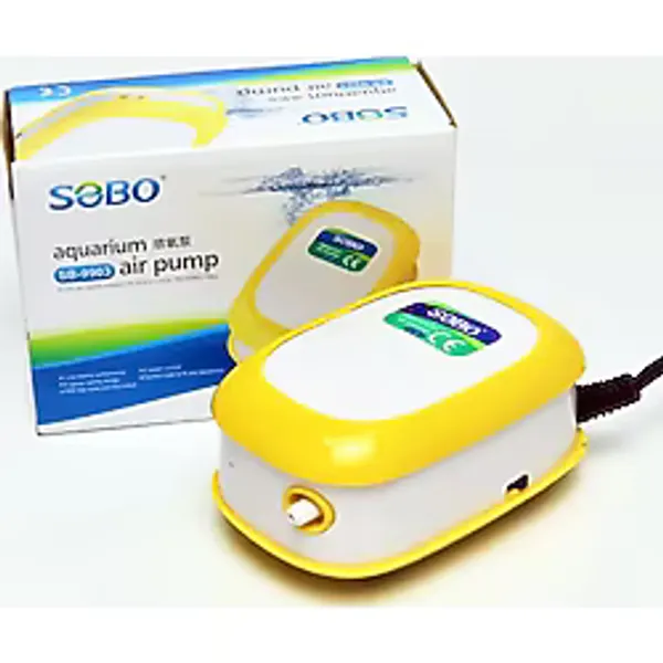 Sobo Ayarlanabilir Tek Çıkışlı Akvaryum Hava Motoru SB-9903