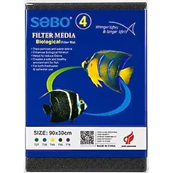 Sobo Filtre Süngeri 90x30x2 Siyah