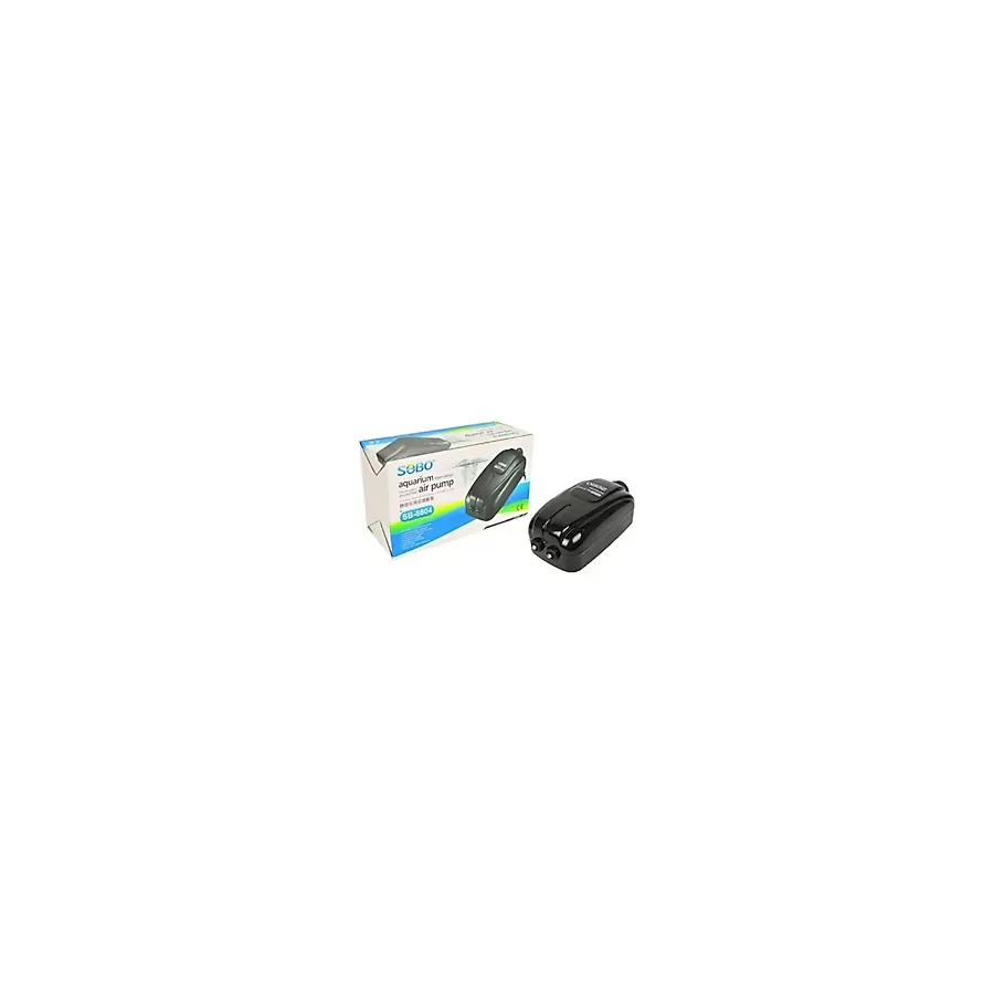 Sobo Ultra Sessiz Ayarlanabilir Çift Çıkışlı Akvaryum Hava Motoru SB-8804