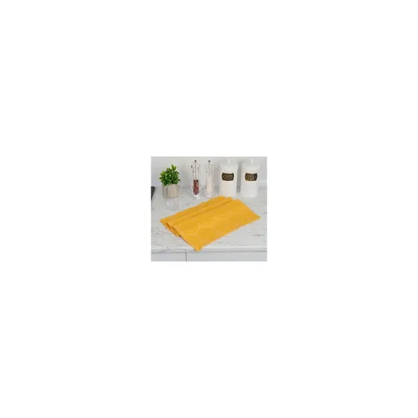 Soft Zitrone Mutfak Havlusu - Hardal - 40X66 Cm