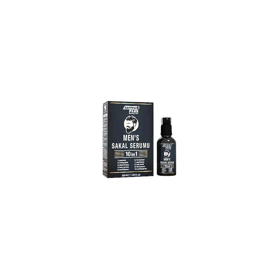 Softto Plus Men's Sakal Serumu 10 In 1 50 ml