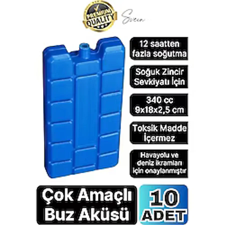 Soğuk Zincir Buz Aküsü 10'lu
