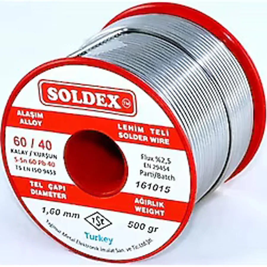 Soldex 60/40 500 gr 0.50 mm Lehim Teli