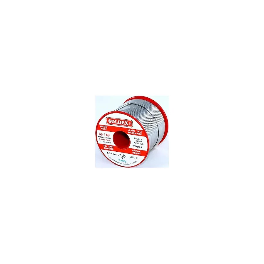Soldex 60/40 500 gr 1 mm Lehim Teli