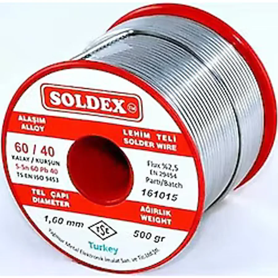 Soldex 60/40 500 gr 3 mm Lehim Teli