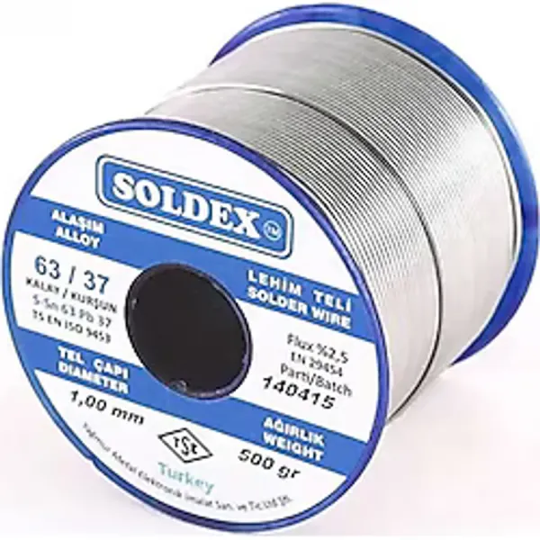 Soldex 63/37 200 gr 1 mm Lehim Teli
