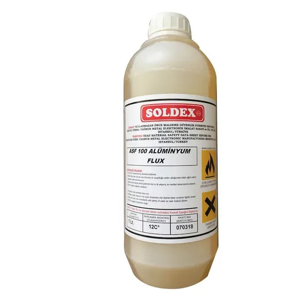 Soldex ASF-100 Alüminyum Flux Lehim Suyu - 250 ml