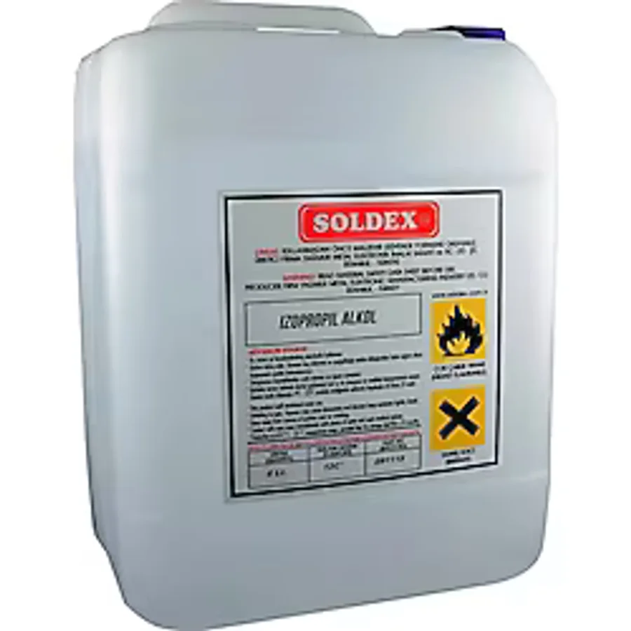 Soldex (Ipa) Izopropil Alkol 20 Lt %99,9 Saf