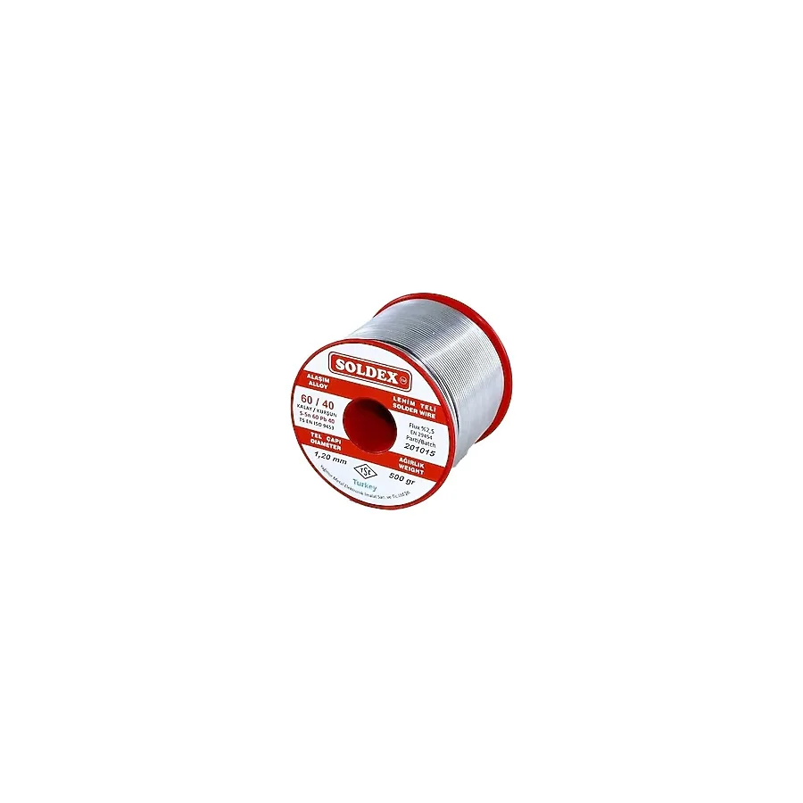 Soldex Sn60 Pb40 1,20mm 500Gr Lehim Teli