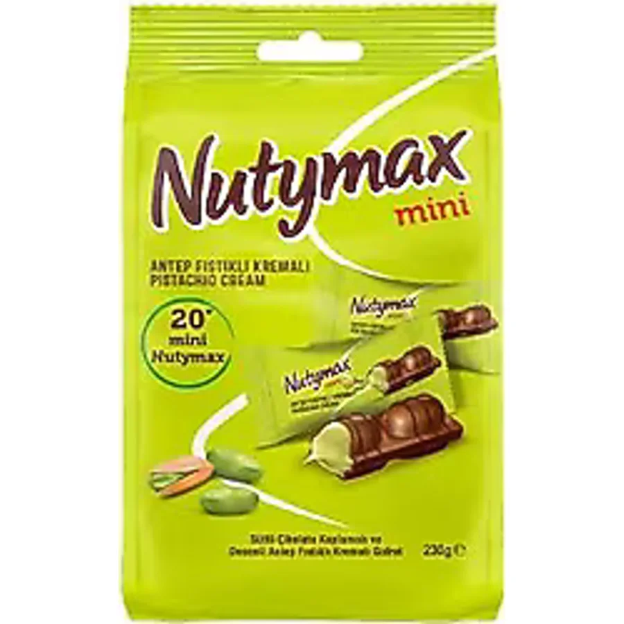 Şölen Nutymax Mini Antep Fıstıklı Kremalı Gofret 230 gr