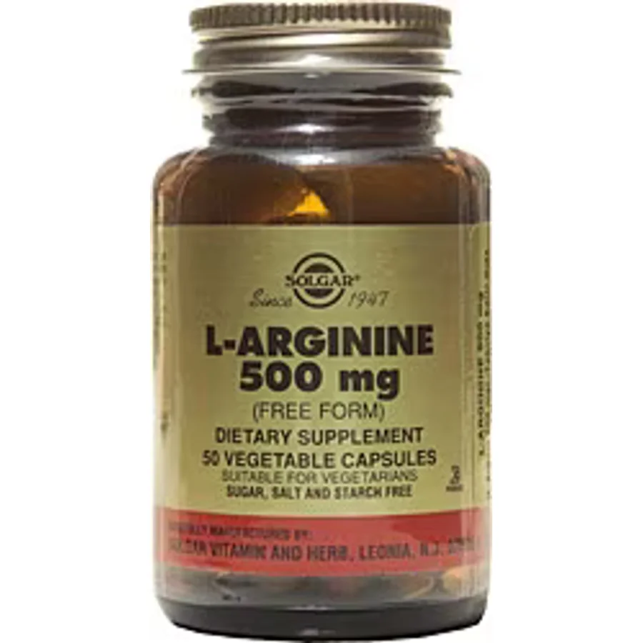 Solgar L-Arginine 500 mg 50 Kapsül