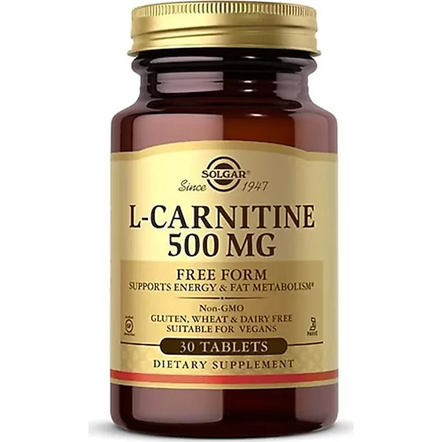 Solgar L-Carnitine 500 mg 30 Tablet