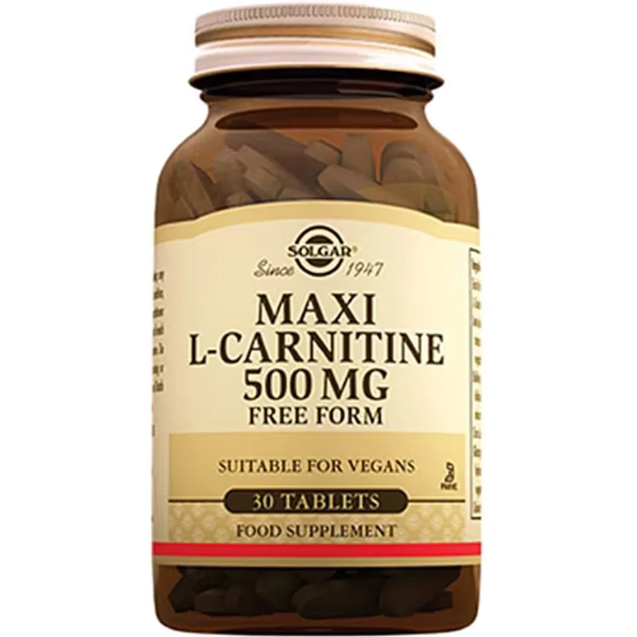 Solgar Maxi L-Carnitine 500 mg 30 Tablet