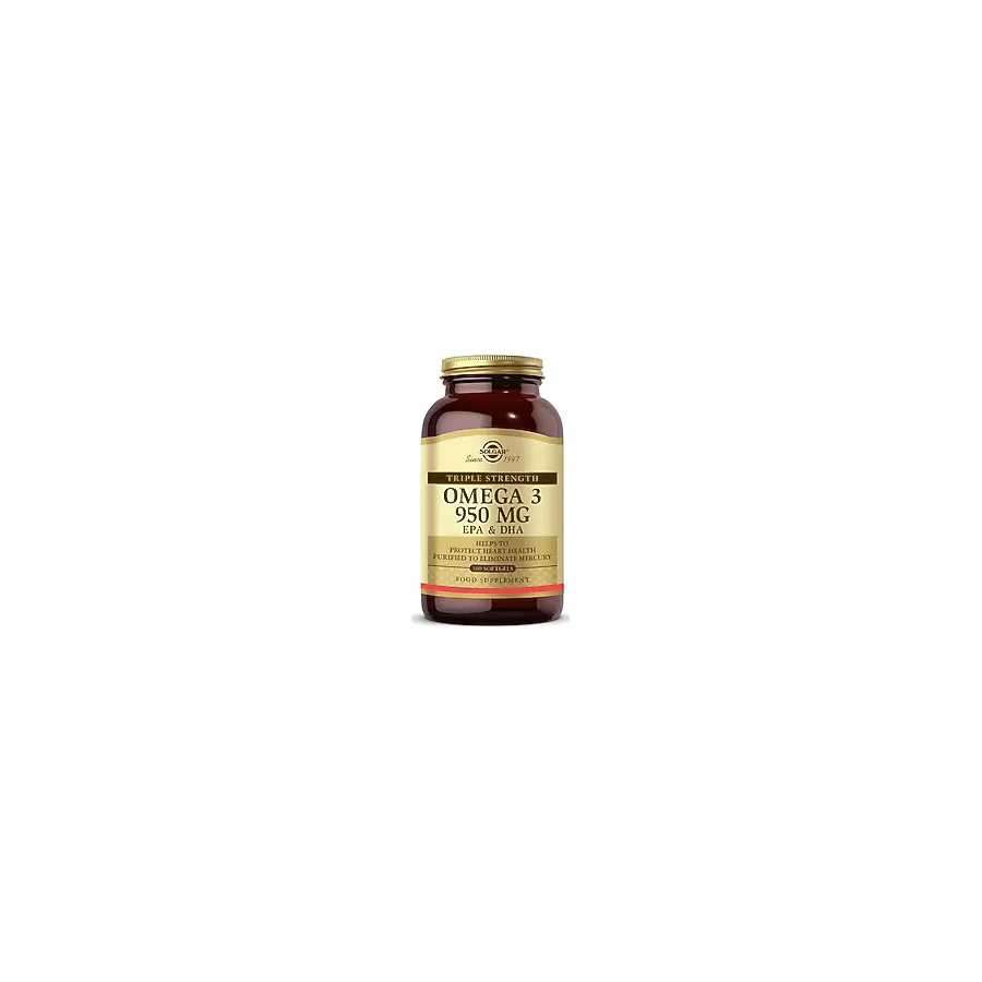 Solgar Omega-3 950 mg 100 Soft Gel Kapsül Besin Takviyesi EPA DHA İçerir Kaliteli Ürün