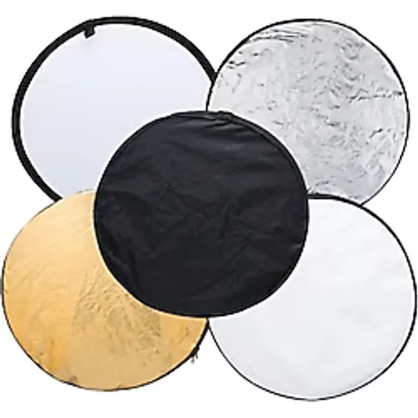 Soligor RF-90120 5 In 1 Reflektör / Yansıtıcı Seti (90X120 cm ) - Beyaz