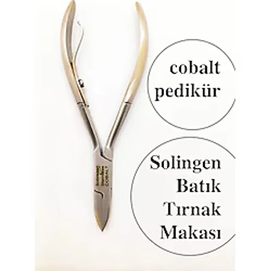 Solingen Batık Tırnak Makası Pedikür Pensi