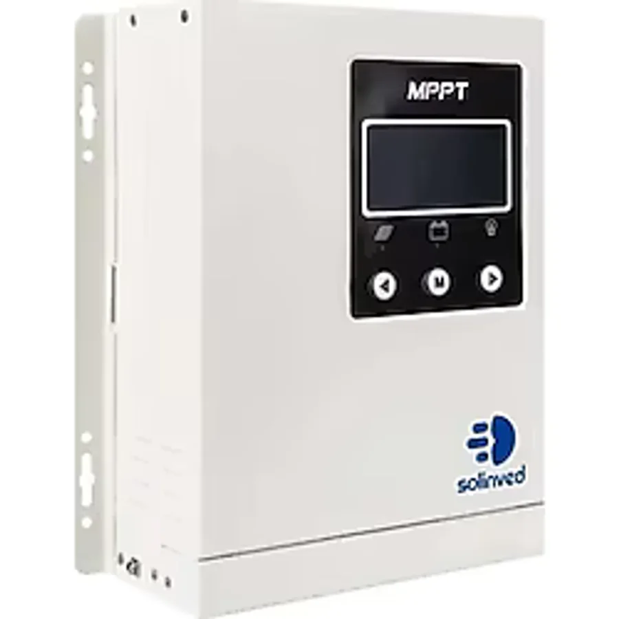 Solinved 100A MPPT Şarj Kontrol Cihazı 12V/24V/48V Akıllı Solar Panel Regülatörü LCD Ekranlı Güneş Enerjisi Şarj Cihazı