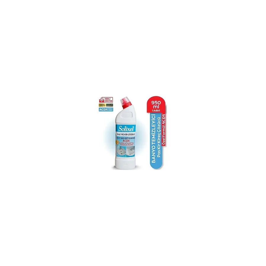 Solixel Lavabo Ve Tuvalet Taşı Temizleyici
