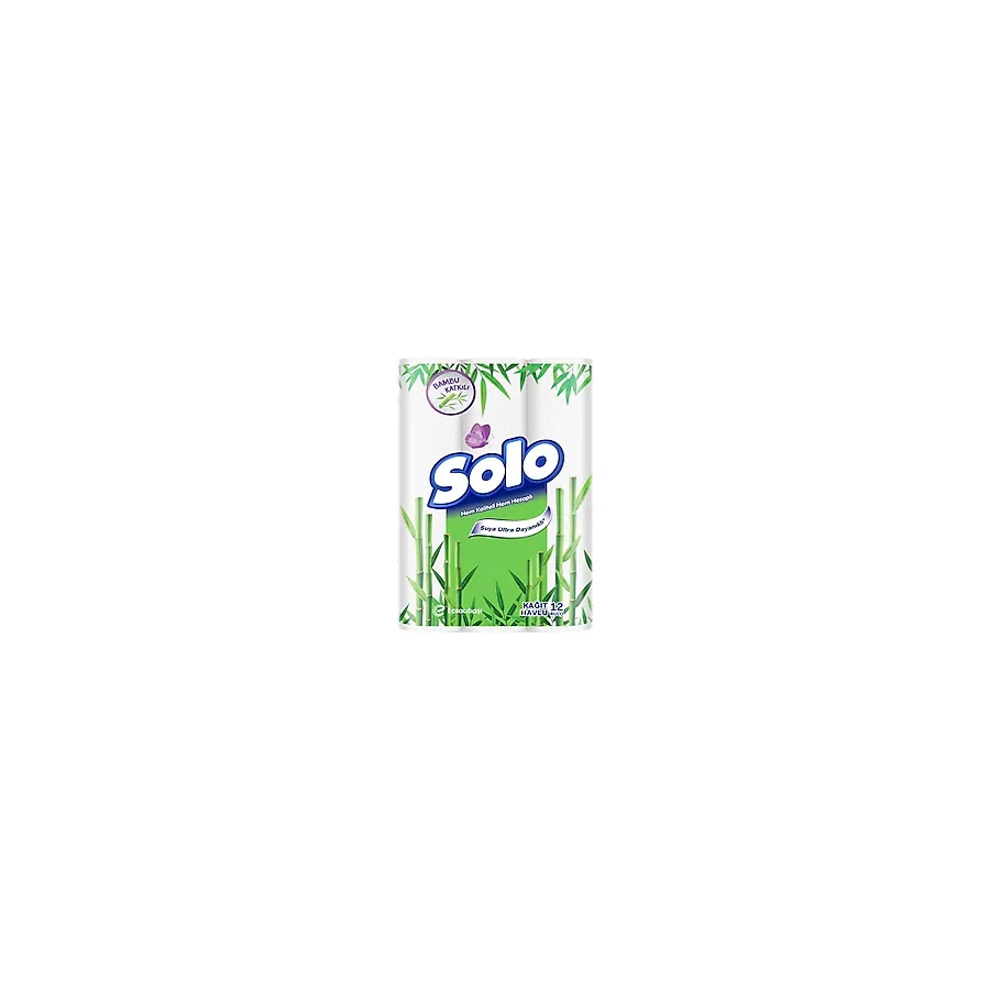 Solo Bambu Katkılı 12'li Kağıt Havlu