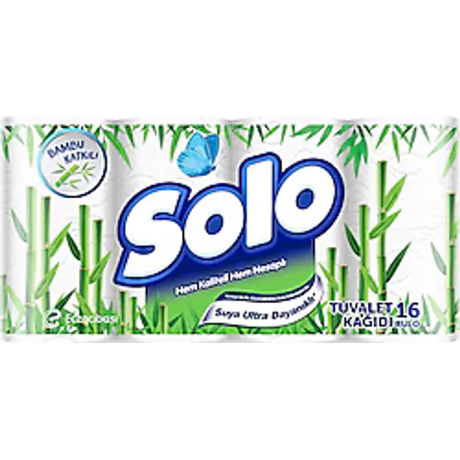 Solo Bambu Katkılı 16'lı Tuvalet Kağıdı