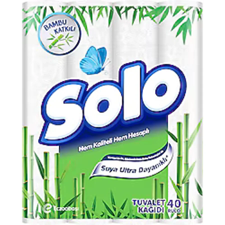 Solo Bambu Katkılı 40'lı Tuvalet Kağıdı