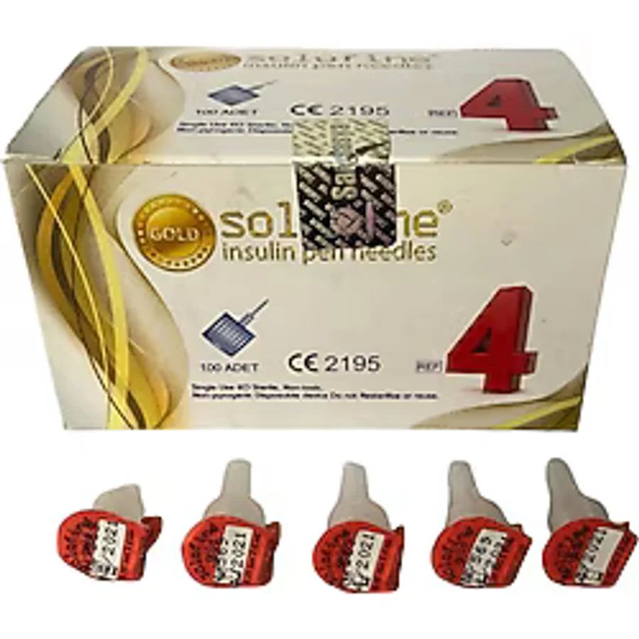Solo Fine 4mm Insülin Kalem Iğne Ucu