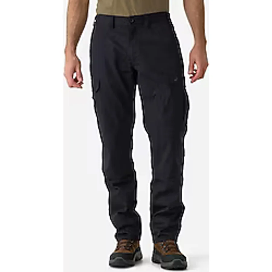 Solognac Erkek Kargo Avcı Pantolonu - Siyah - Avcılık ve Doğa Gözlemi - Steppe 500 - 3XL