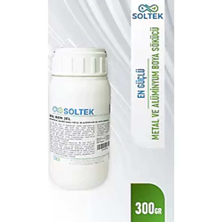 SOLTEK KİMYA EN GÜÇLÜ Boya Sökücü &BOYA ÇIKARICI - SOL REM JEL 300ml