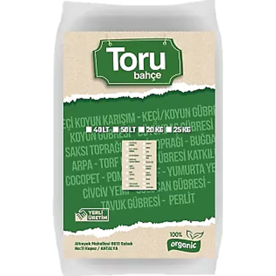 Solucan gübresi 50 lt (25 kg)Toprak düzenleyici solucan gübresi
