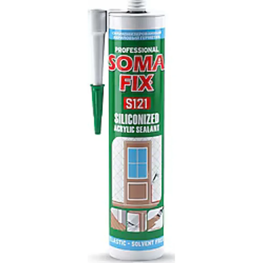 Somafix S124 Akrilik Silikonize Mastik