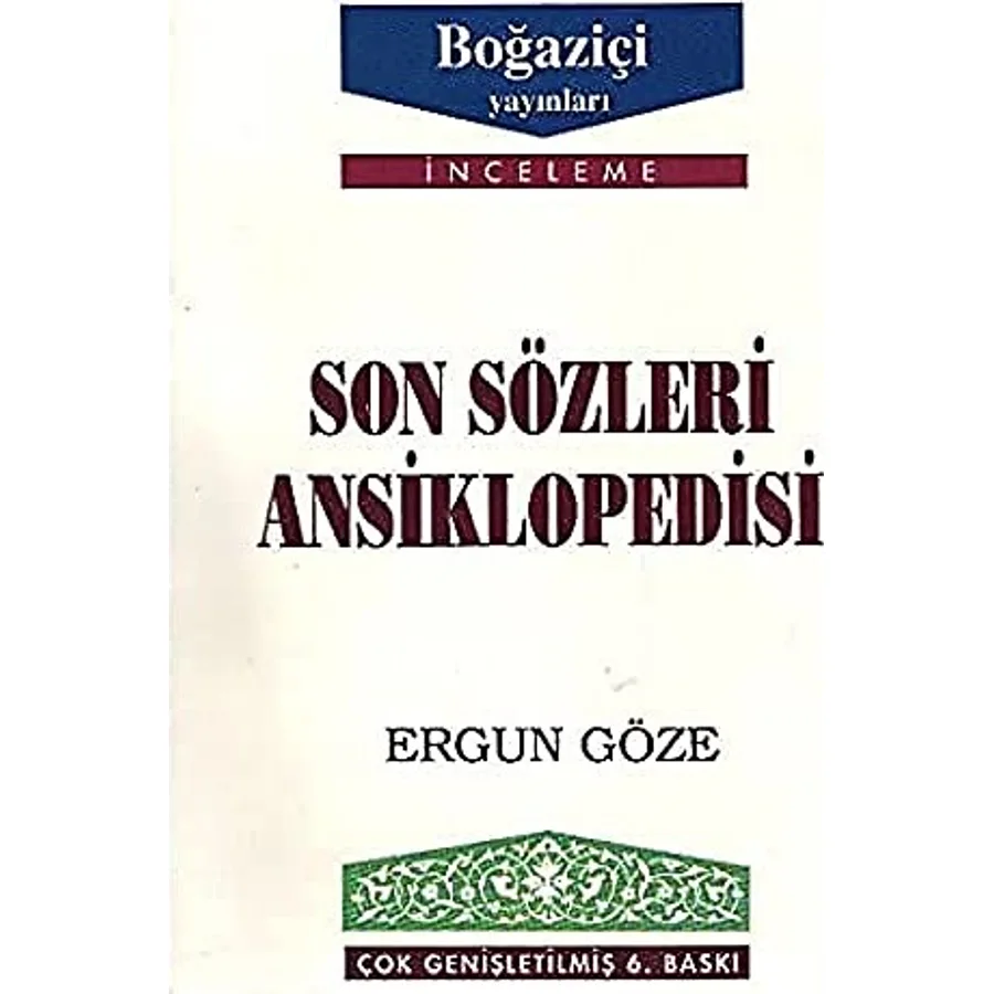 Son Sözleri Ansiklopedisi