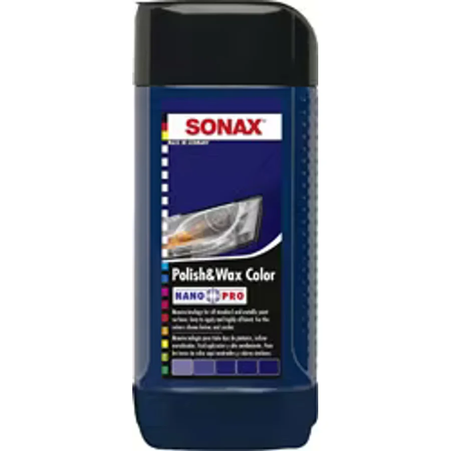 Sonax 296241 Nano Parlatıcı ve Koruyucu Mavi Renkli 250 ml Cila