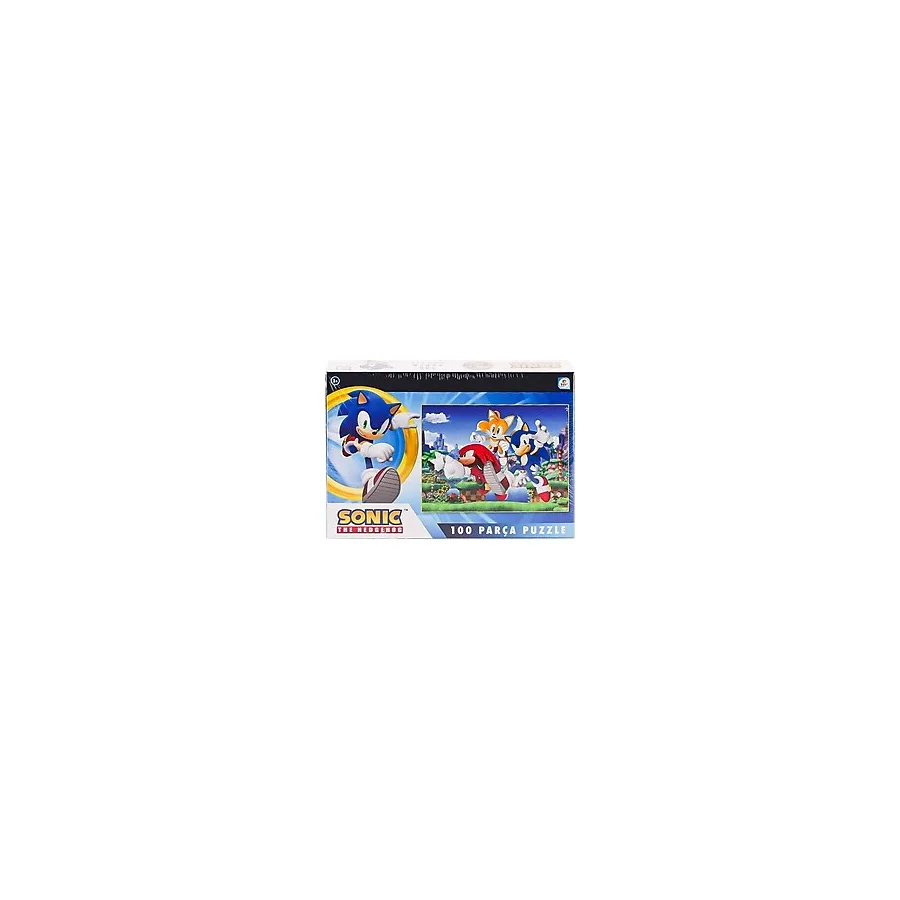 Sonic 100 Parça Çocuk Puzzle SO0052
