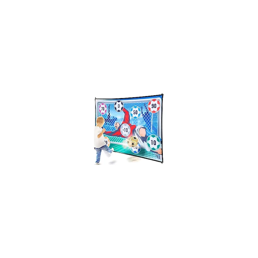 SonicTouch Hedefe Atma Futbol Kalesi Çocuk Top Skor Oyun Matı Katlanabilir Yıkanabilir 100x140cm