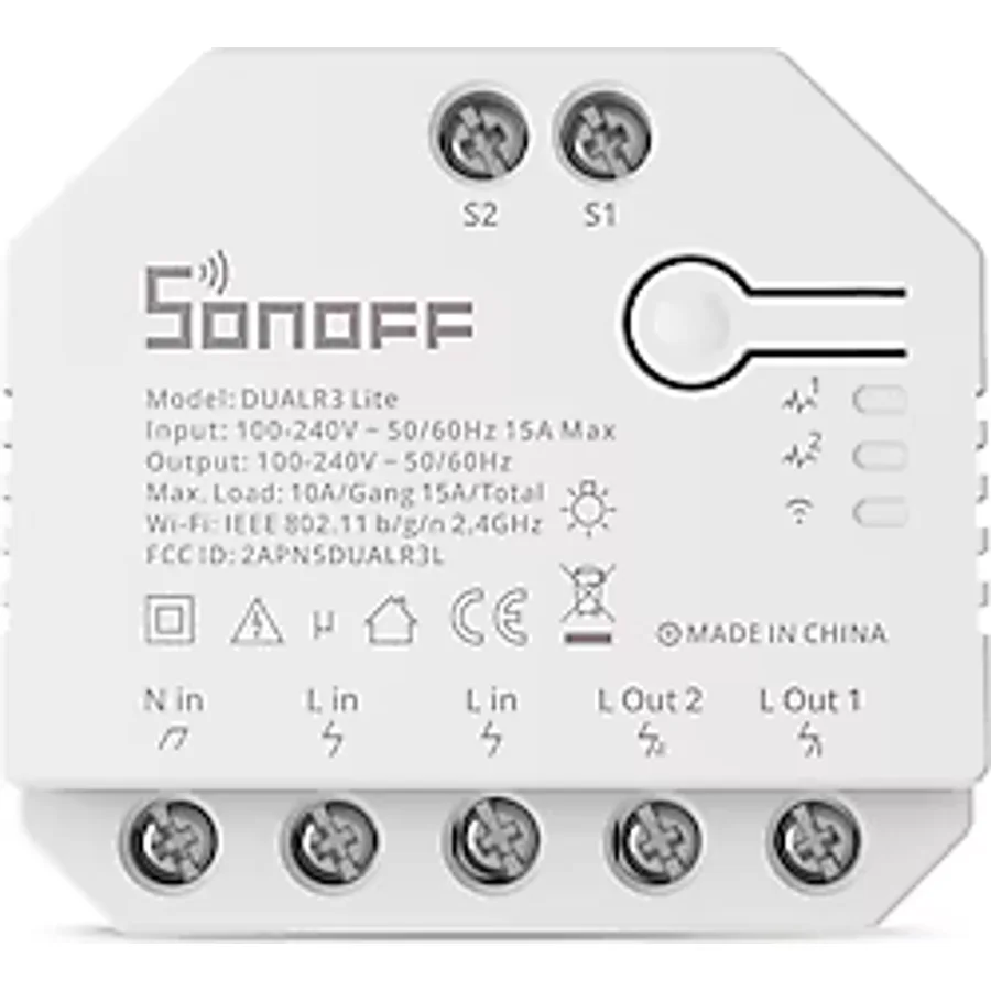 Sonoff Dual R3 Lite Akıllı Röle