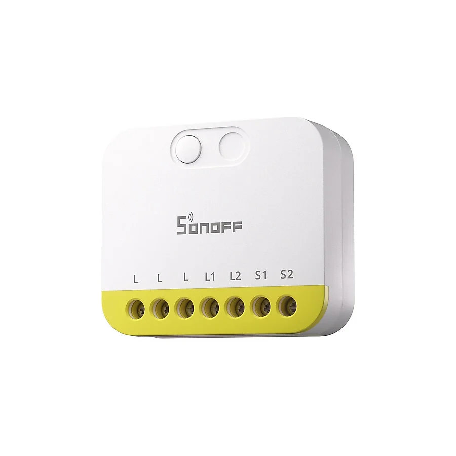 Sonoff MINI-ZB2GS-L Duo Nötrsüz Zigbee 2 Kanallı Akıllı Röle
