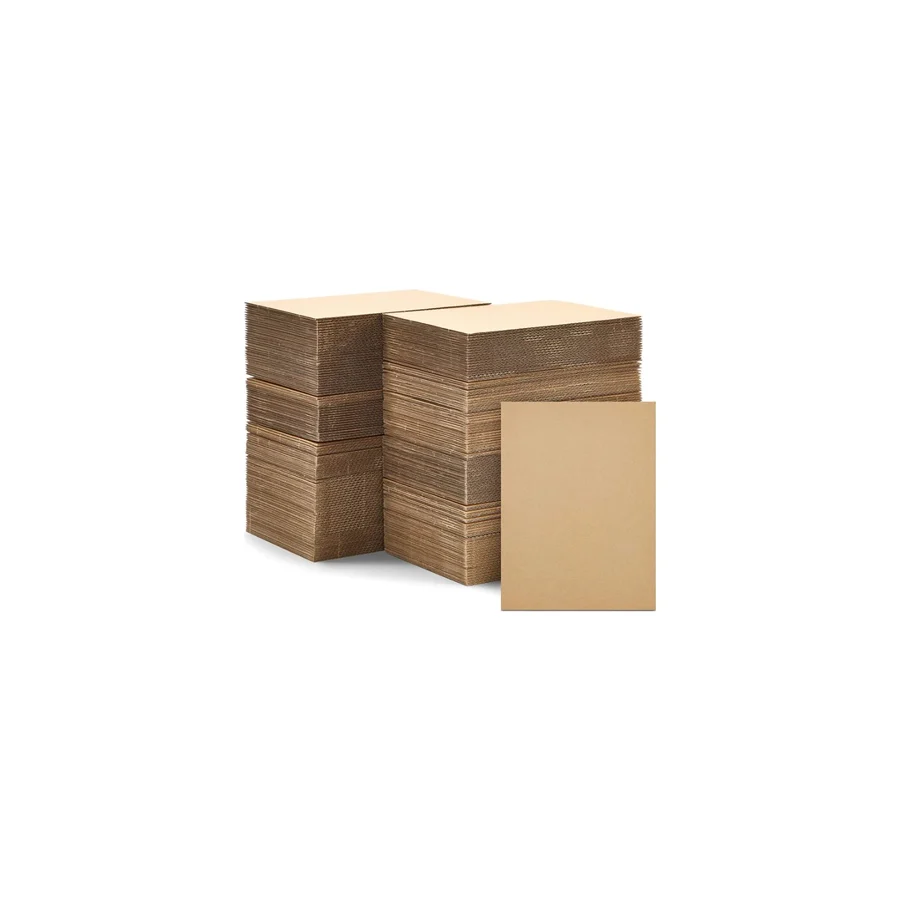 Sonsuz Ambalaj (10'lu Paket) Tübitak 4006 sergi projesine uygun Kraft 80X100 Kalın Oluklu Mukavva Karton (10'lu Paket) 6 mm Maket Kartonu - Ödev Kartonu - Tuval Kartonu - 1 Adet