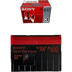 Sony Dvm 60 Mini Dv Kamera Kaseti 1 Adet - 3DVM60R3 Mini Dv Kaset