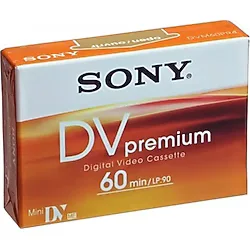 Sony DVM 60 PR3 Kamera Kaseti Sarı