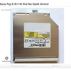 Sony Pcg 61611M Dvd Rw Optik Sürücü