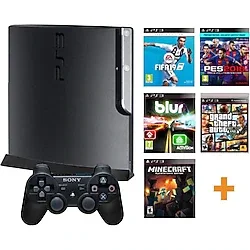 Sony Playstatıon 3 Slım 160gb- 13 Oyunlu- 1 Yıl Garanti