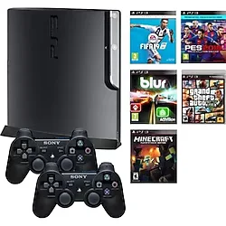 Sony Playstation 3 Slim 320 Gb 2 Orijinal Kol 30 A Yakın Oyun