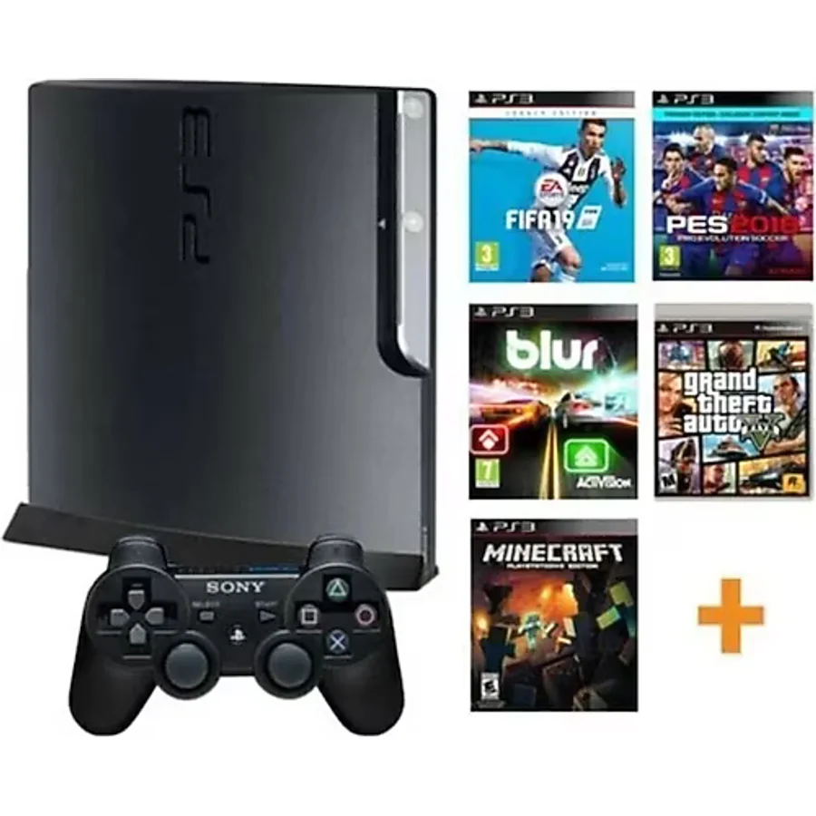 Sony Playstation 3 Slim 320 Gb ve 30 Güncel Oyun