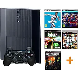 Sony Playstation 3 Super Slim 320 GB + 30 Güncel Oyun - PAL