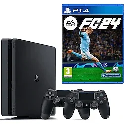 Sony Playstation 4 Slim 1 TB + 2.Dualshock +Fc 24