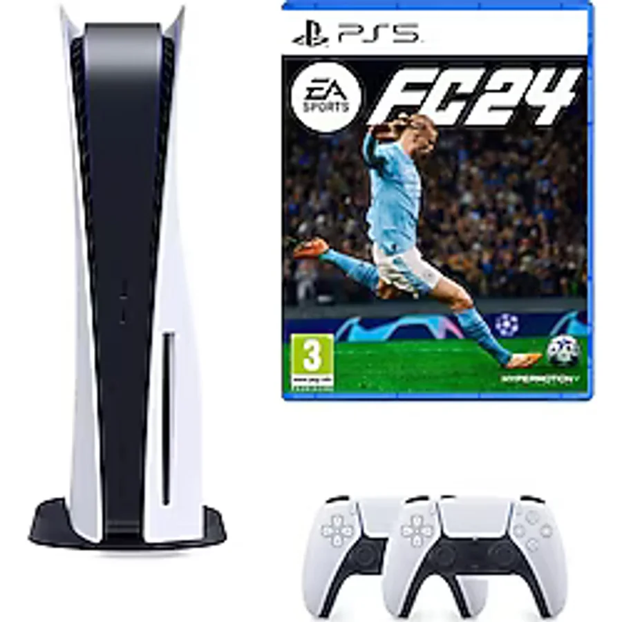 Sony Playstation 5 +2. Dualsense Kol + Ps5 Fc 24