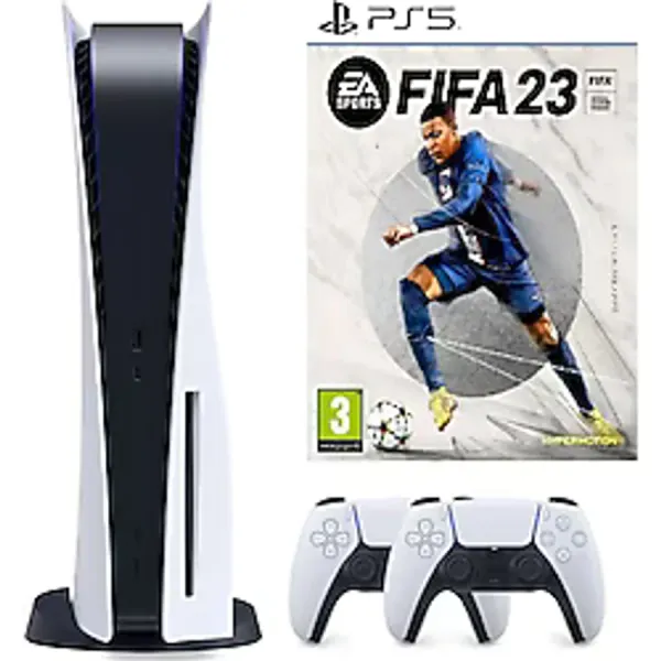 Sony Playstation 5 + 2. Dualsense Kol + Ps5 Fifa 23 (ithalatçı Garantili)
