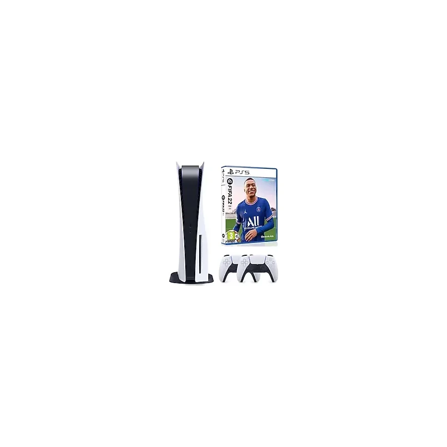 Sony Playstation 5 825 GB + 2. PS5 Dualsense + Fifa 22 PS5 Oyun