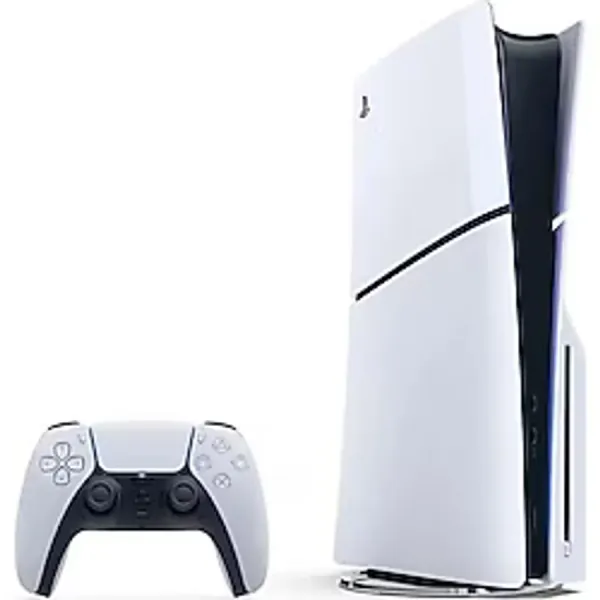 Sony PlayStation 5 Slim 1 TB Oyun Konsolu Beyaz Renkli Fiziksel Disk Desteği ile Güçlü Performans