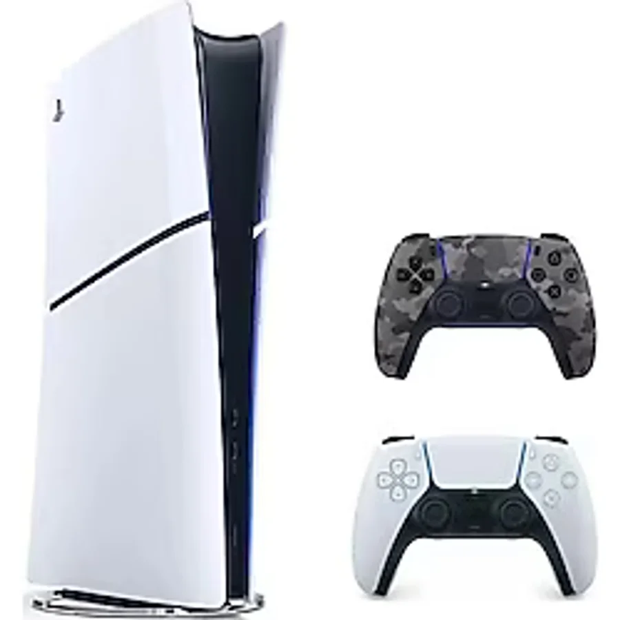 Sony PlayStation PS5 digital CFI-2016 slim AVRUPA VERSİYON 2 DUALSENSE 2. KAMOFLAJ (İTHALATÇI GARANTİLİ )